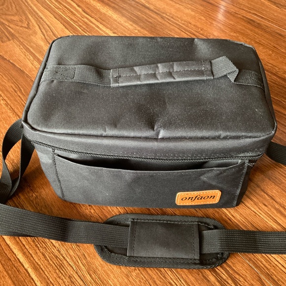 Other - Lunch bag insulate black with shoulder strap- used 5 days